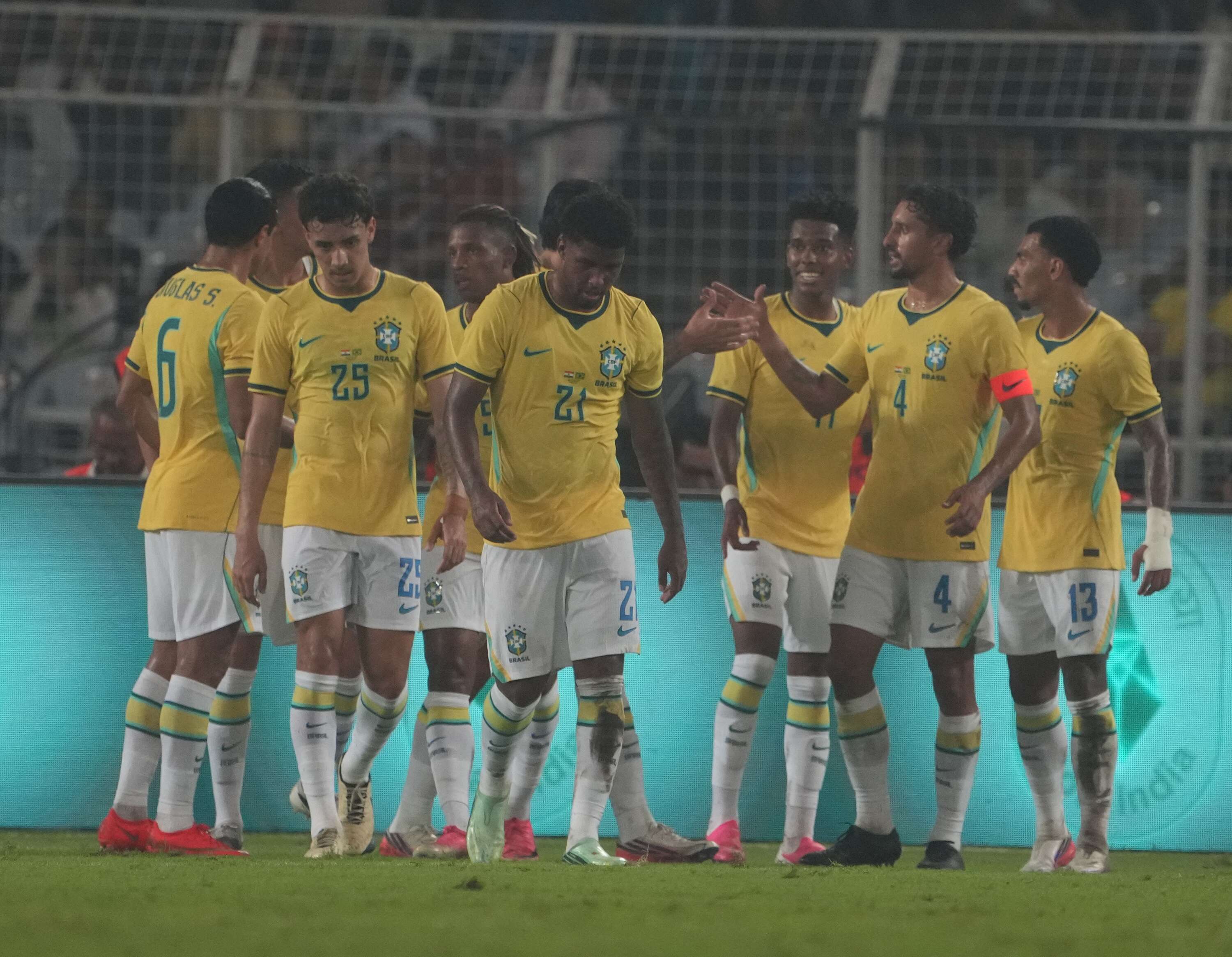 India Vs Brazil friendly match