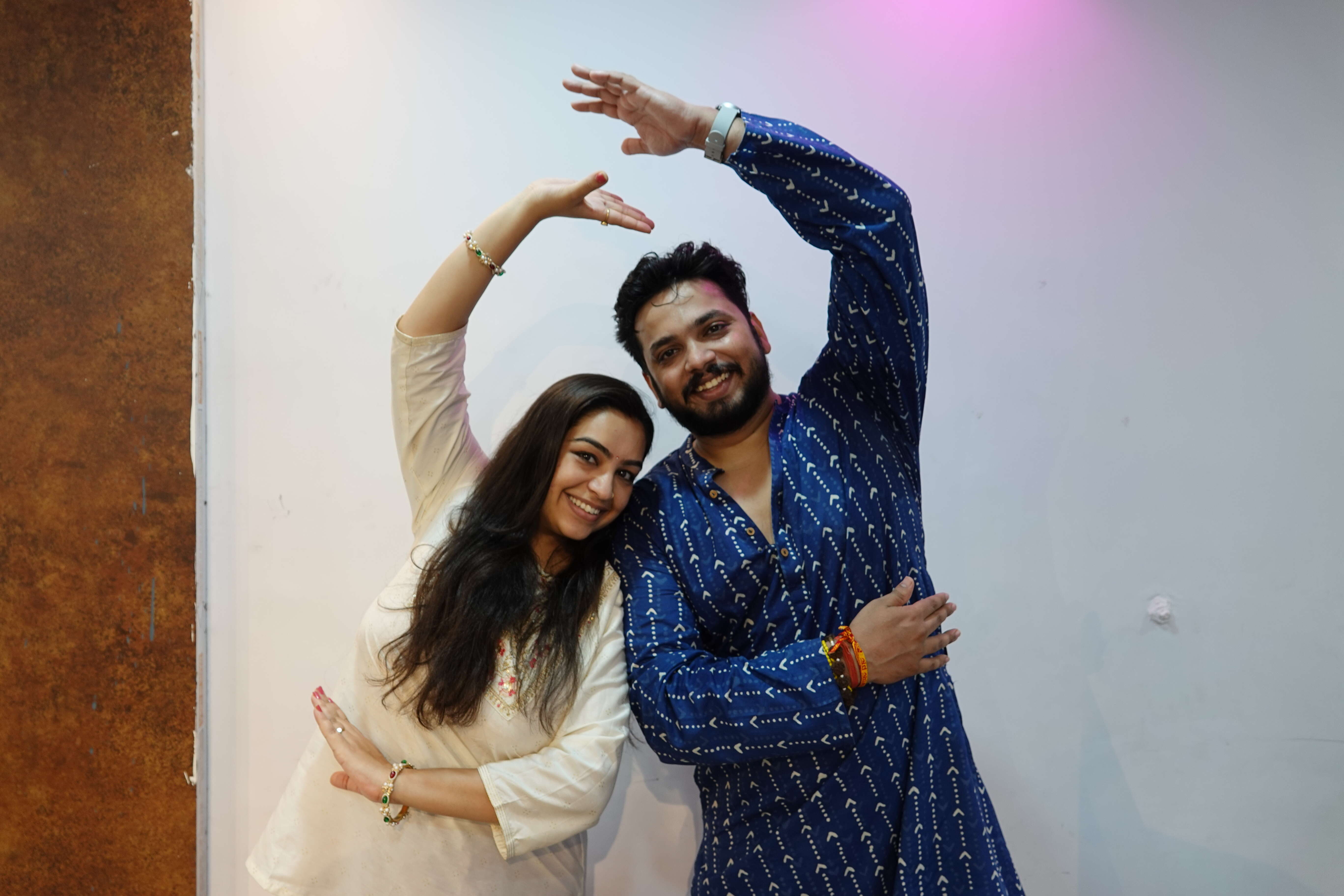 Abhijatya Bhardwaj and Janhavi
