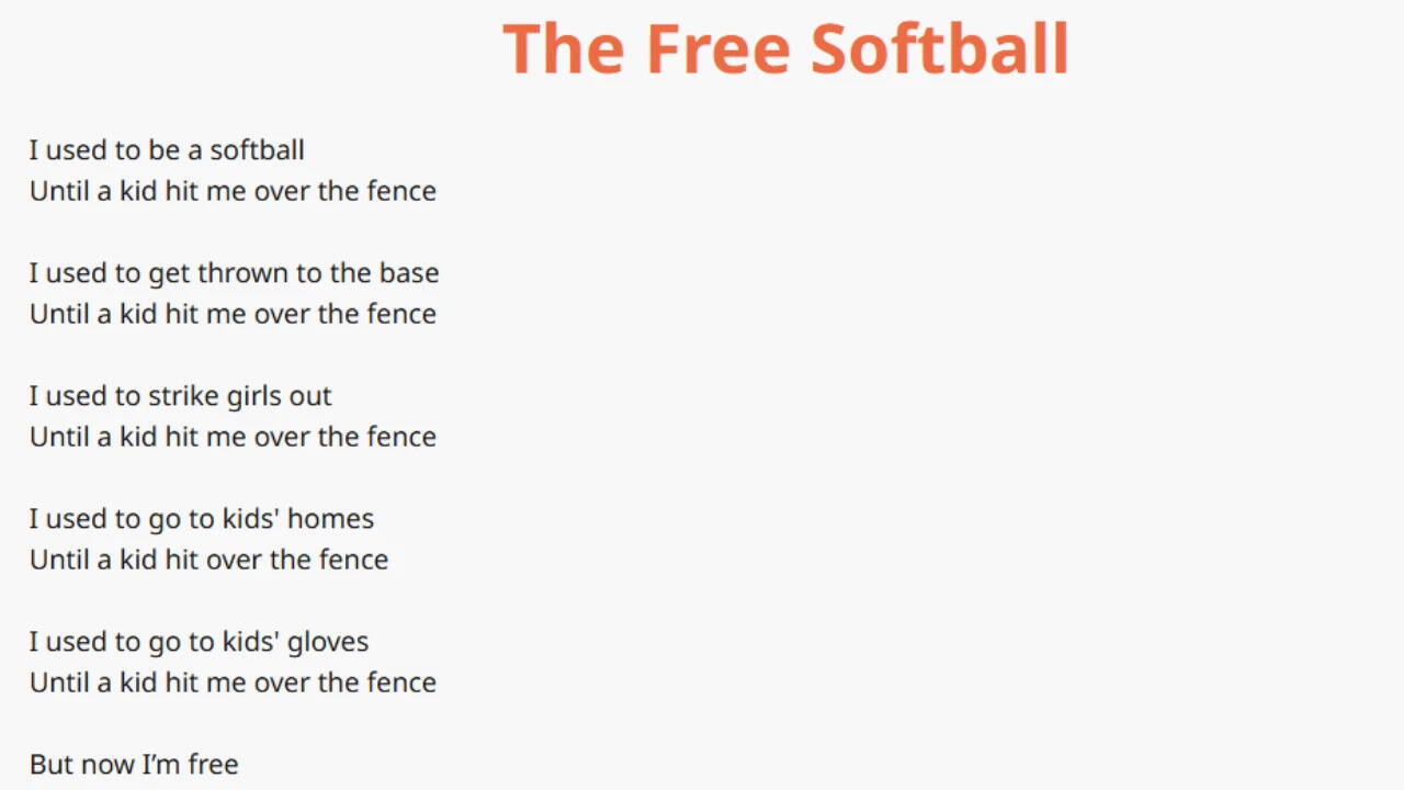 Luisa Gonzalez's winning poem (Screengrab: Creative communications' official website)