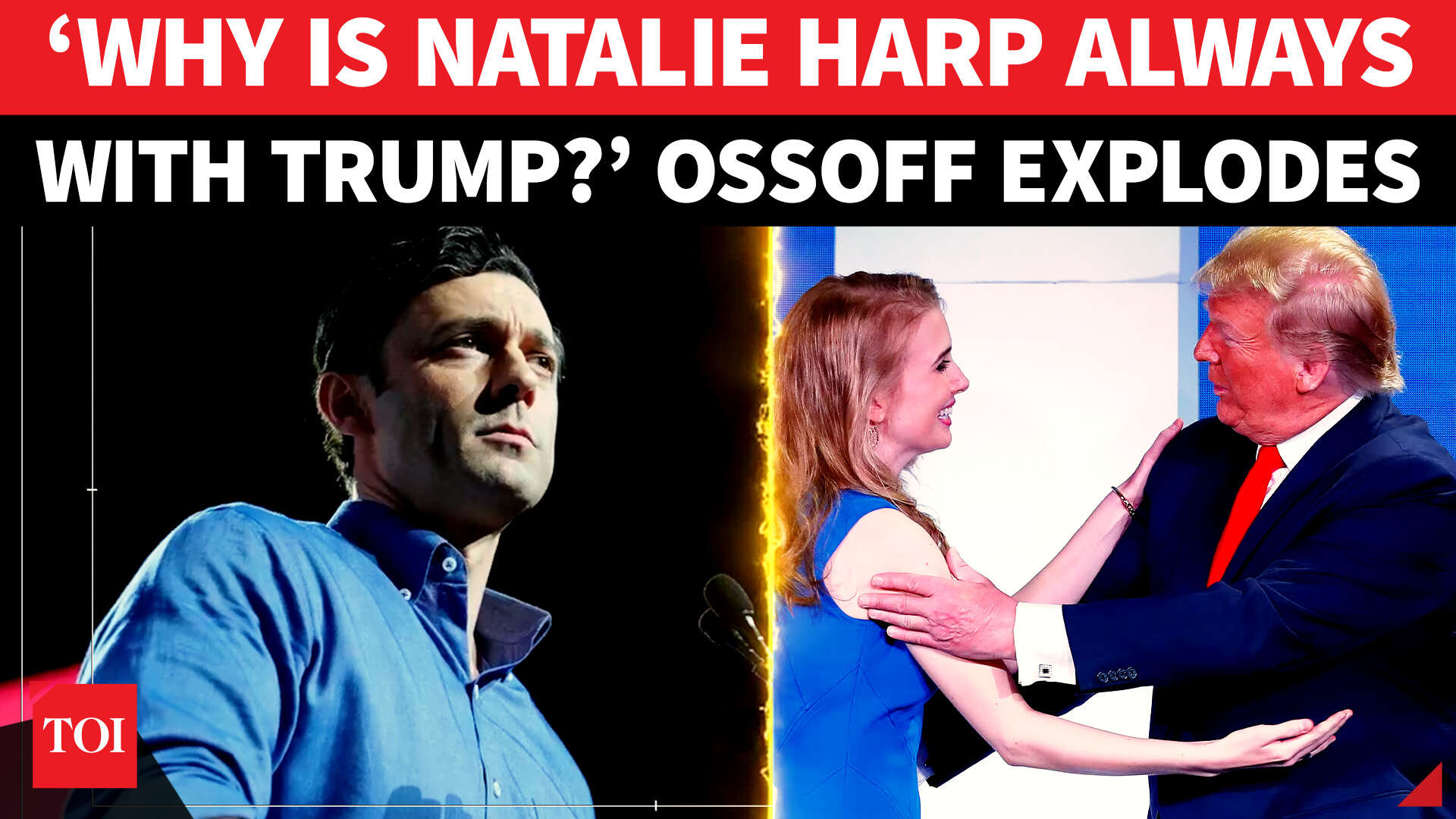 ‘TRAVEL WITH HIS MISTRESS!’: Jon Ossoff DRAGS Natalie Harp Into Trump Attack; Wild PROOF Follows
