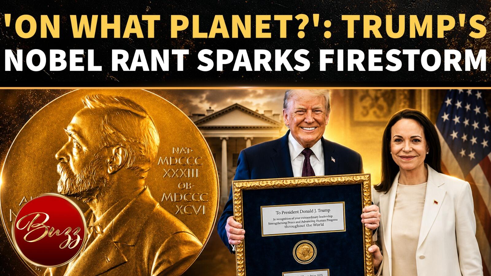 'AMERICA'S EMBARRASSMENT': Trump's New Nobel Rant Sparks Online FURY, Netizens TRASH '8 Wars' Claim