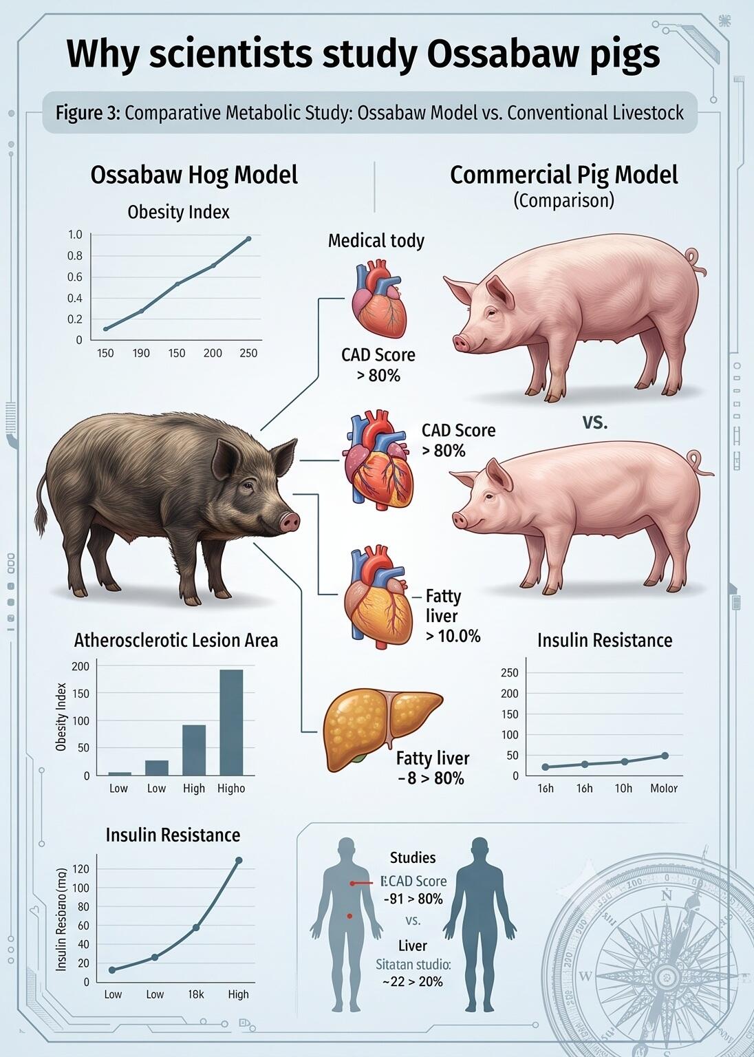 Why scientists study Ossabaw pigs