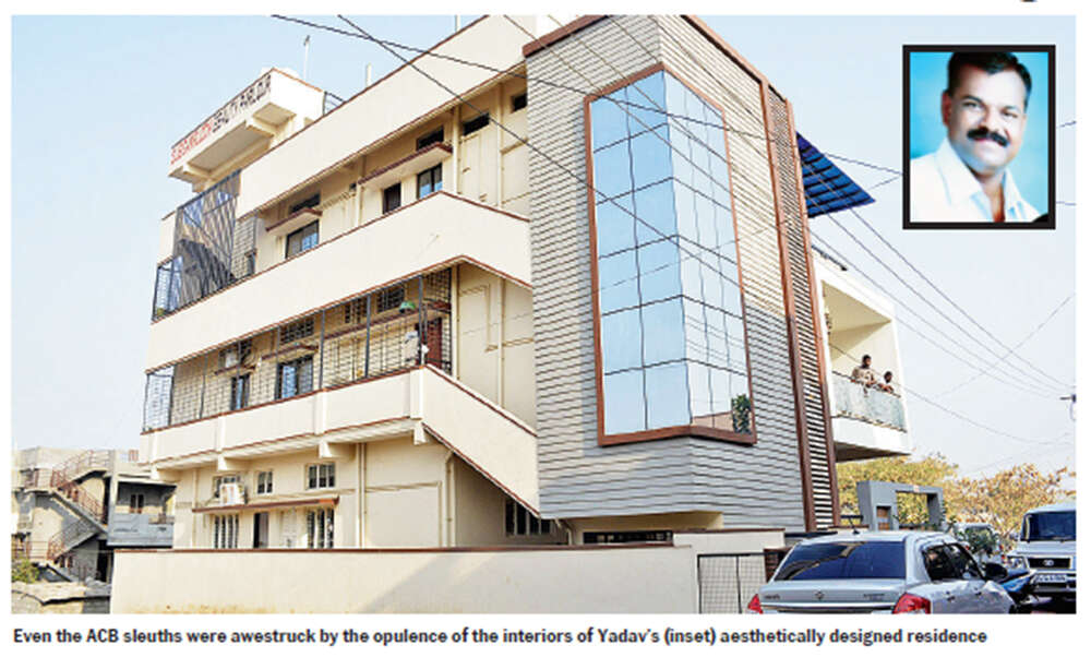 Crorepati head constable’s ‘palace’ raided by ACB sleuths in Kalaburgi