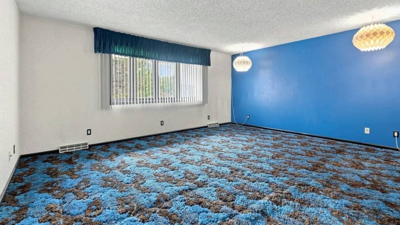 Shag carpets, red walls and 1970s charm: