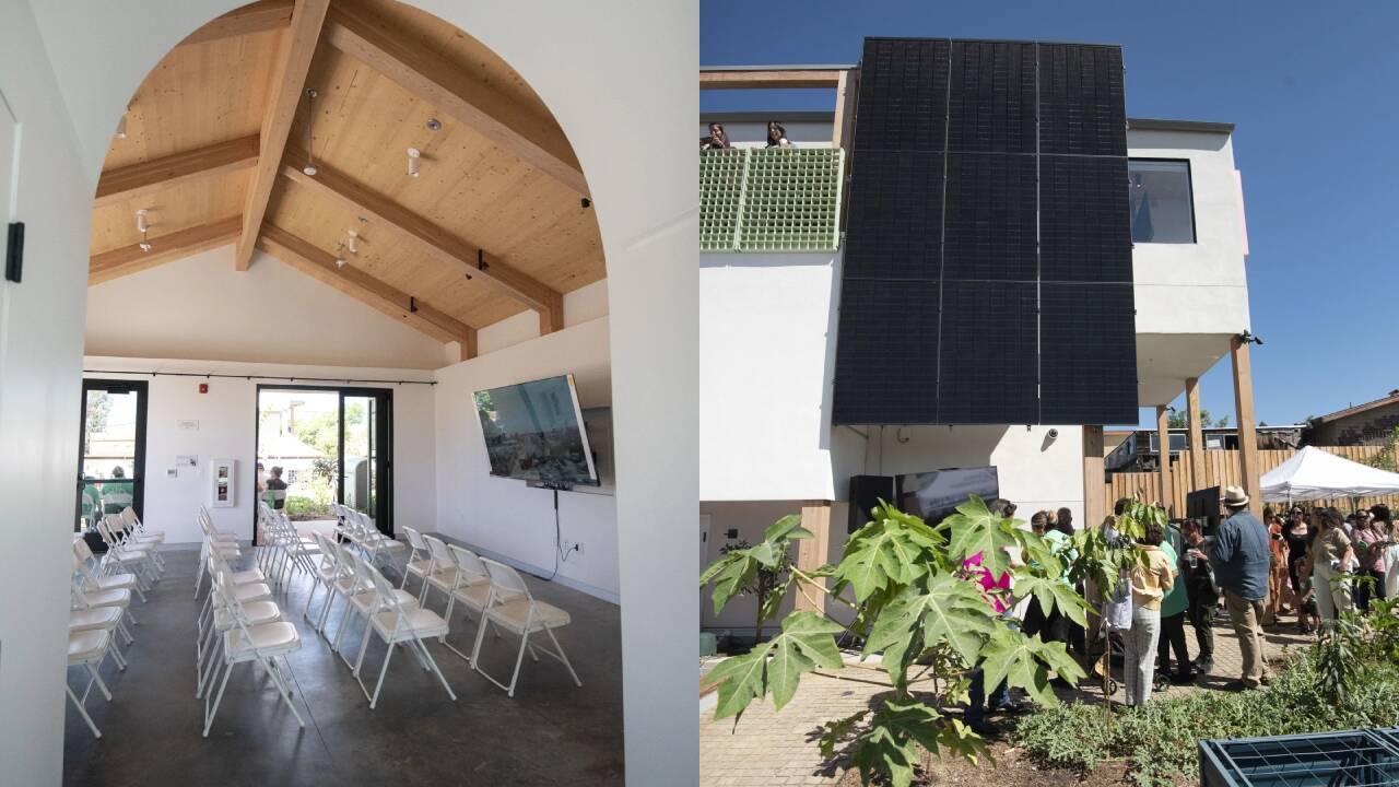 From vacant lot to climate refuge: California opens new community centre