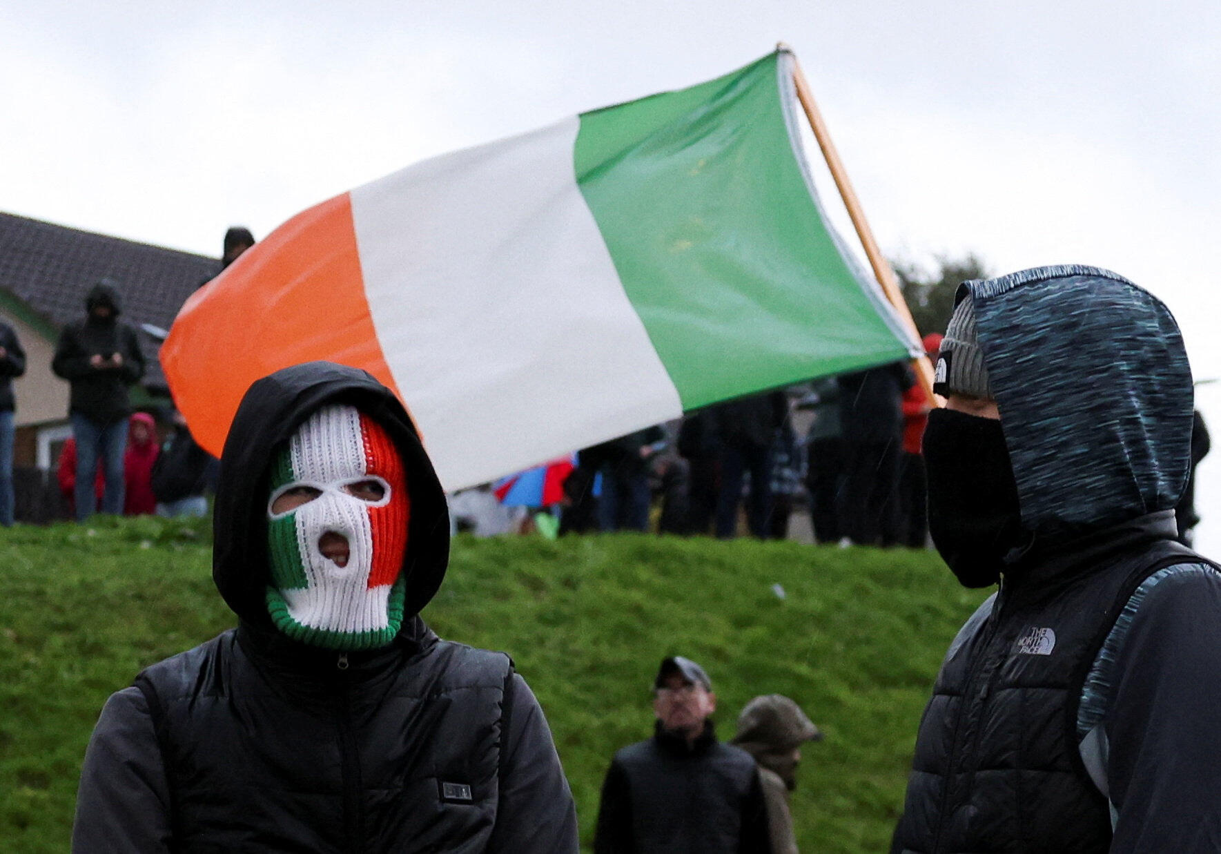 Members of the Orange Order march through Drumcree in Portadown (1)