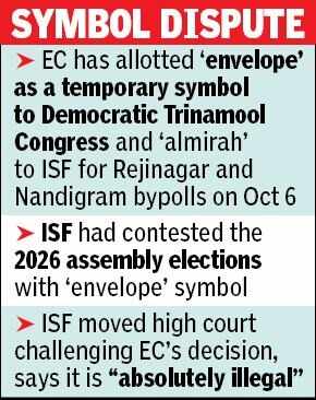 Envelope as temporary symbol to DTC