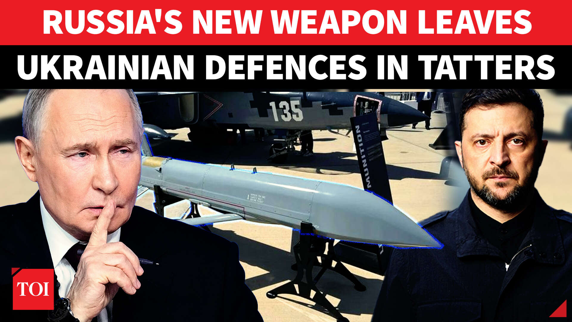 Russia Builds New Drone To Punch Through Ukraine’s Air Defences; Zelensky Rattled | WATCH