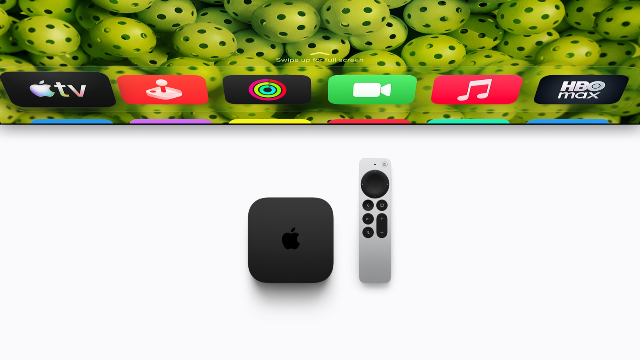 The fourth-generation Apple TV 4K now has built-in far-field microphones, and its Siri Remote works with Find My.