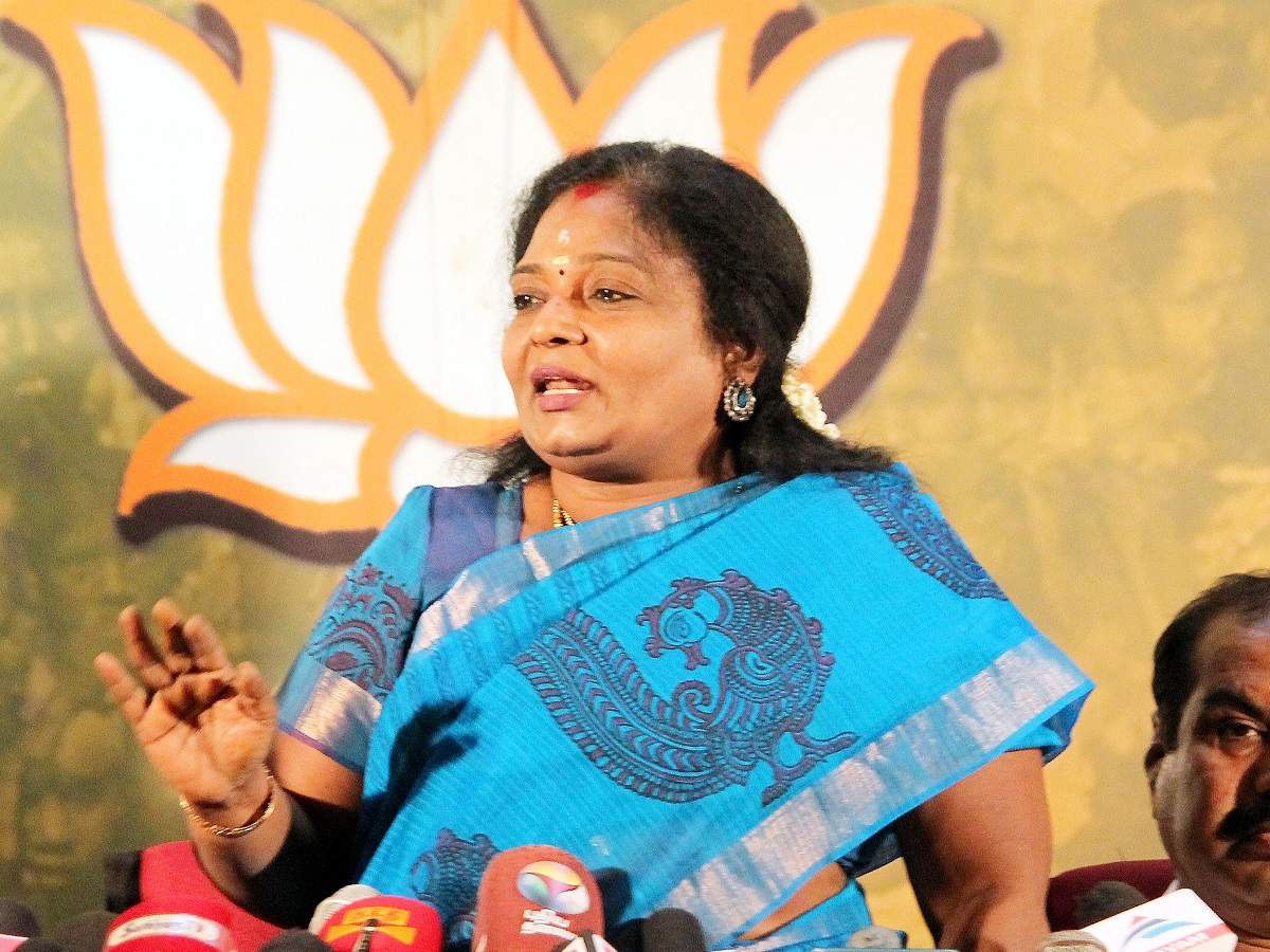 Telangana In A No Woman Minister State Tamilisai Soundararajan Becomes First One To Be