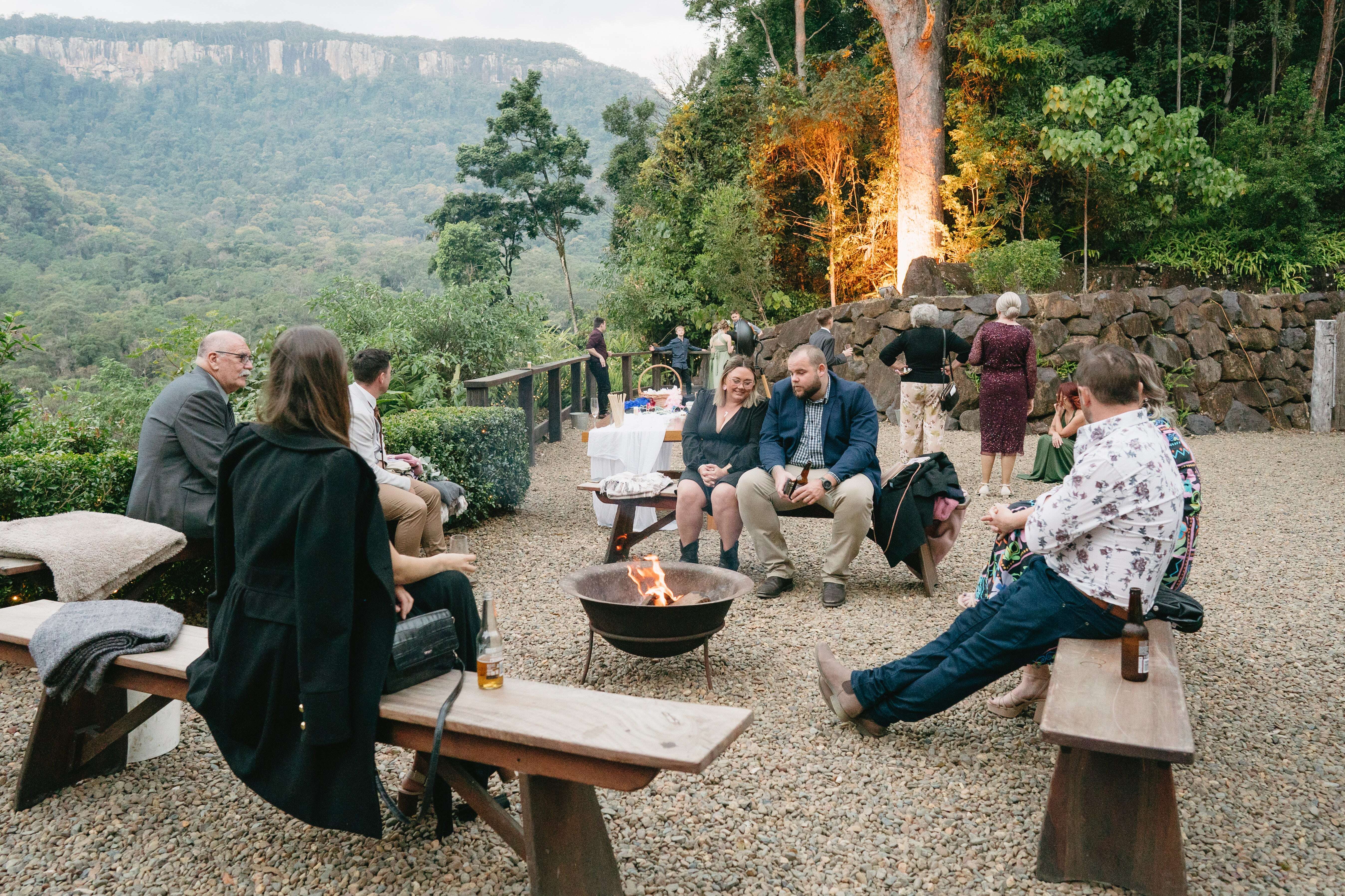 This forest wedding venue began as a 120-acre Australian farm