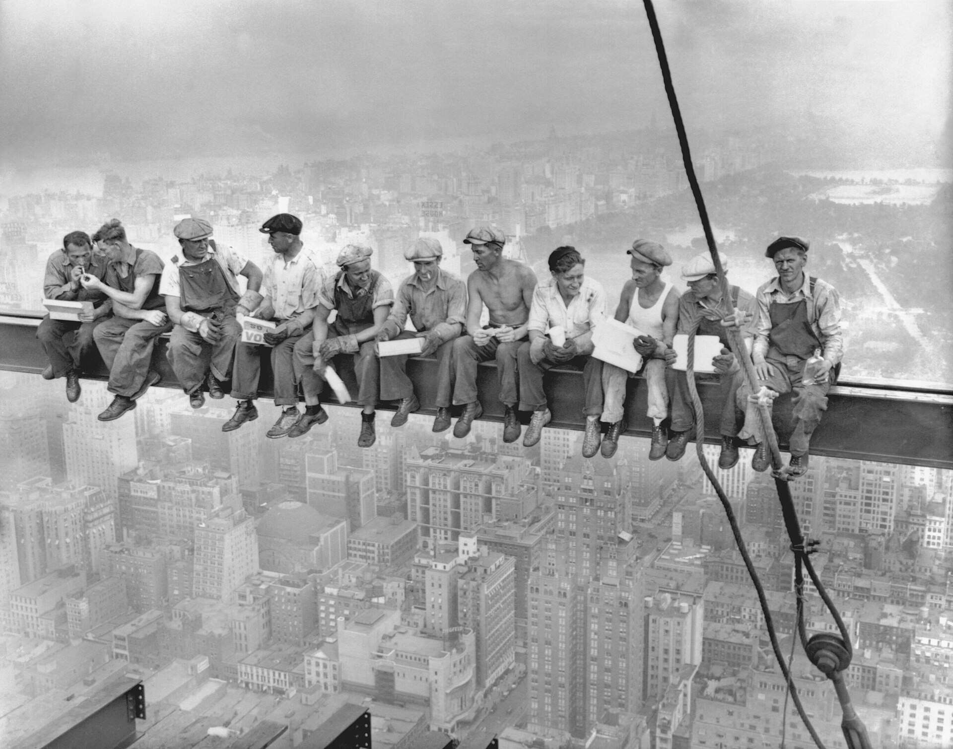 <em>Lunch atop a Skyscraper</em>