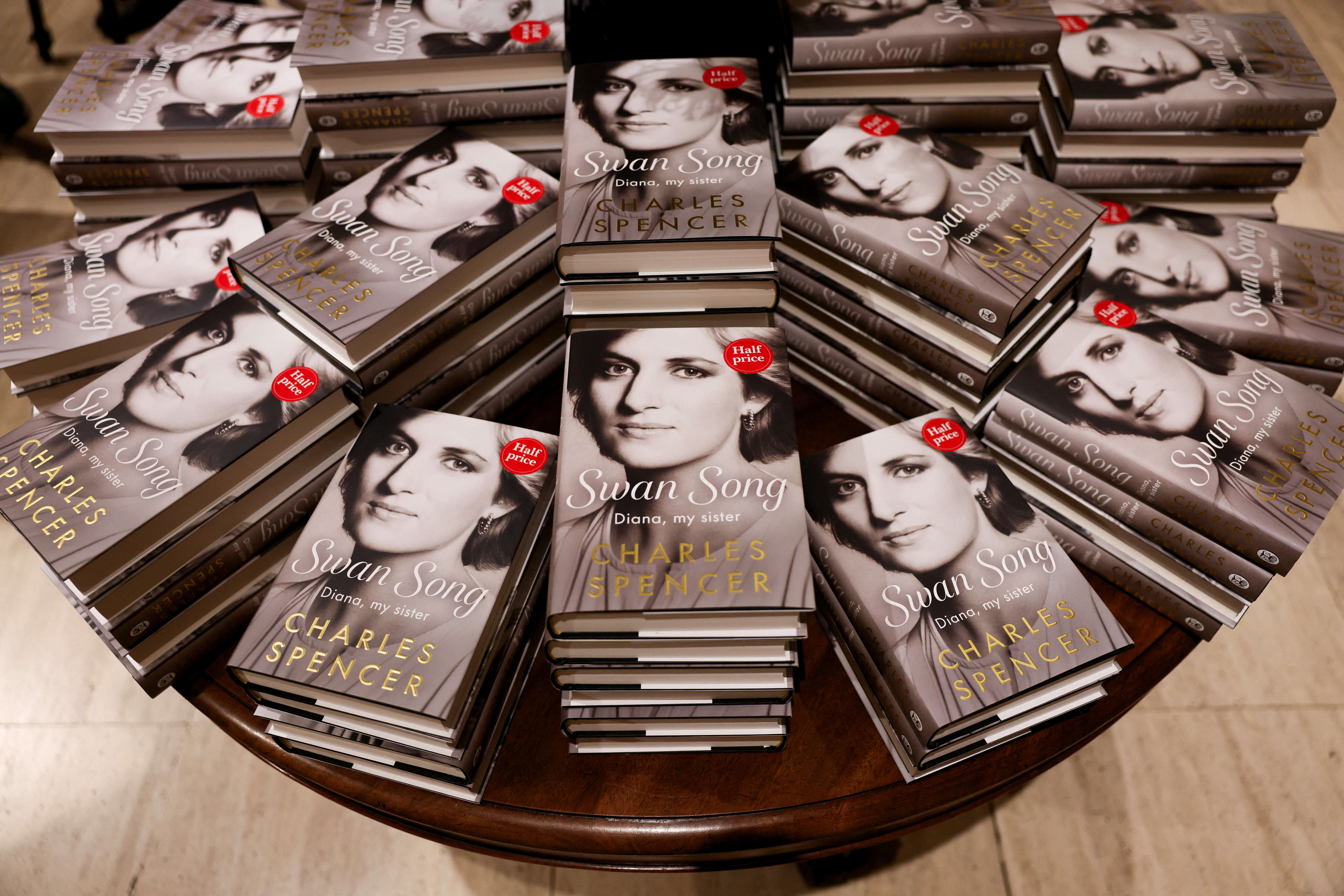 Memoir by Princess Diana's brother goes on sale, in London
