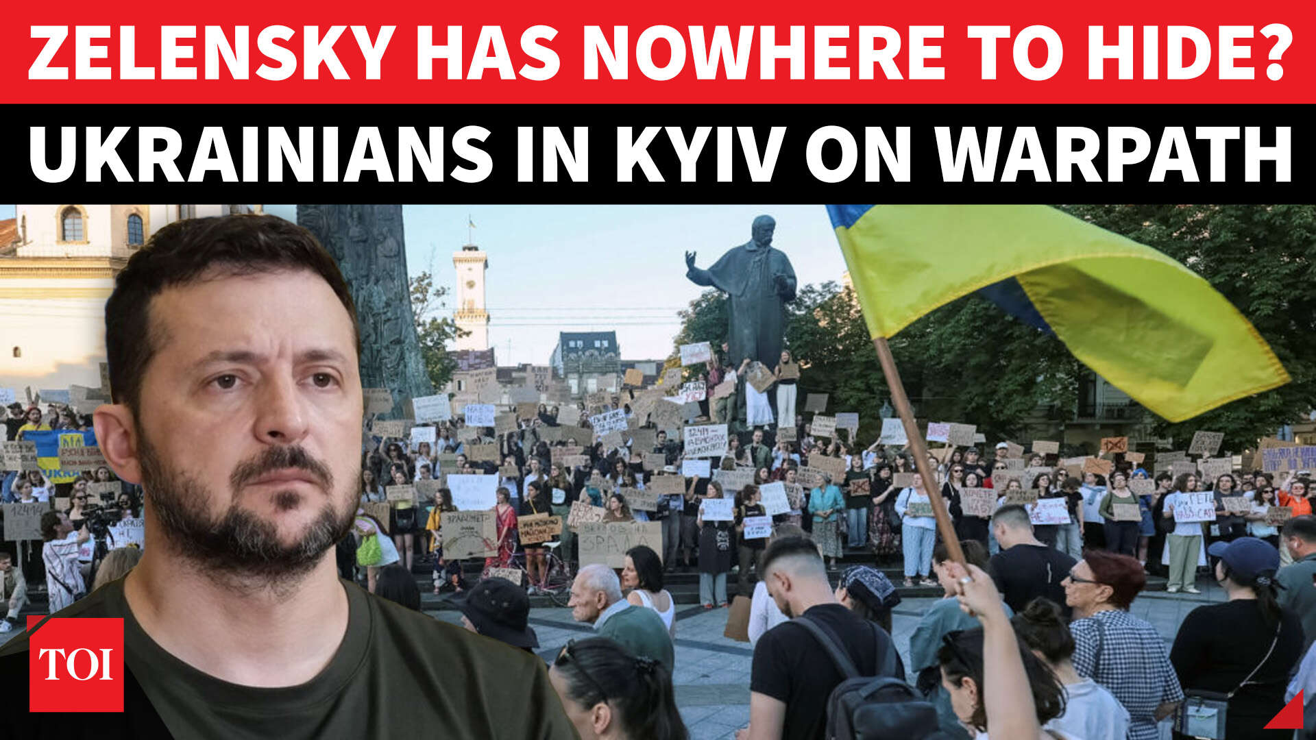 'GET LOST FROM OUR COUNTRY': Ukrainians Blast Zelensky As Kyiv Erupts In Full-Blown Fedorov Revolt