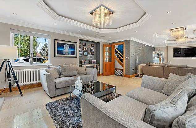 Inside Ricky Hatton’s lavish mansion featuring a pool, gym and Manchester City memorabilia.