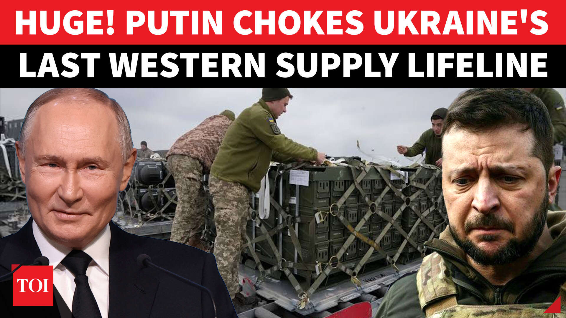 ON CAM: Putin Unleashes ‘SUPERWEAPON’ To DESTROY Zelensky’s Western Supply Route | Watch