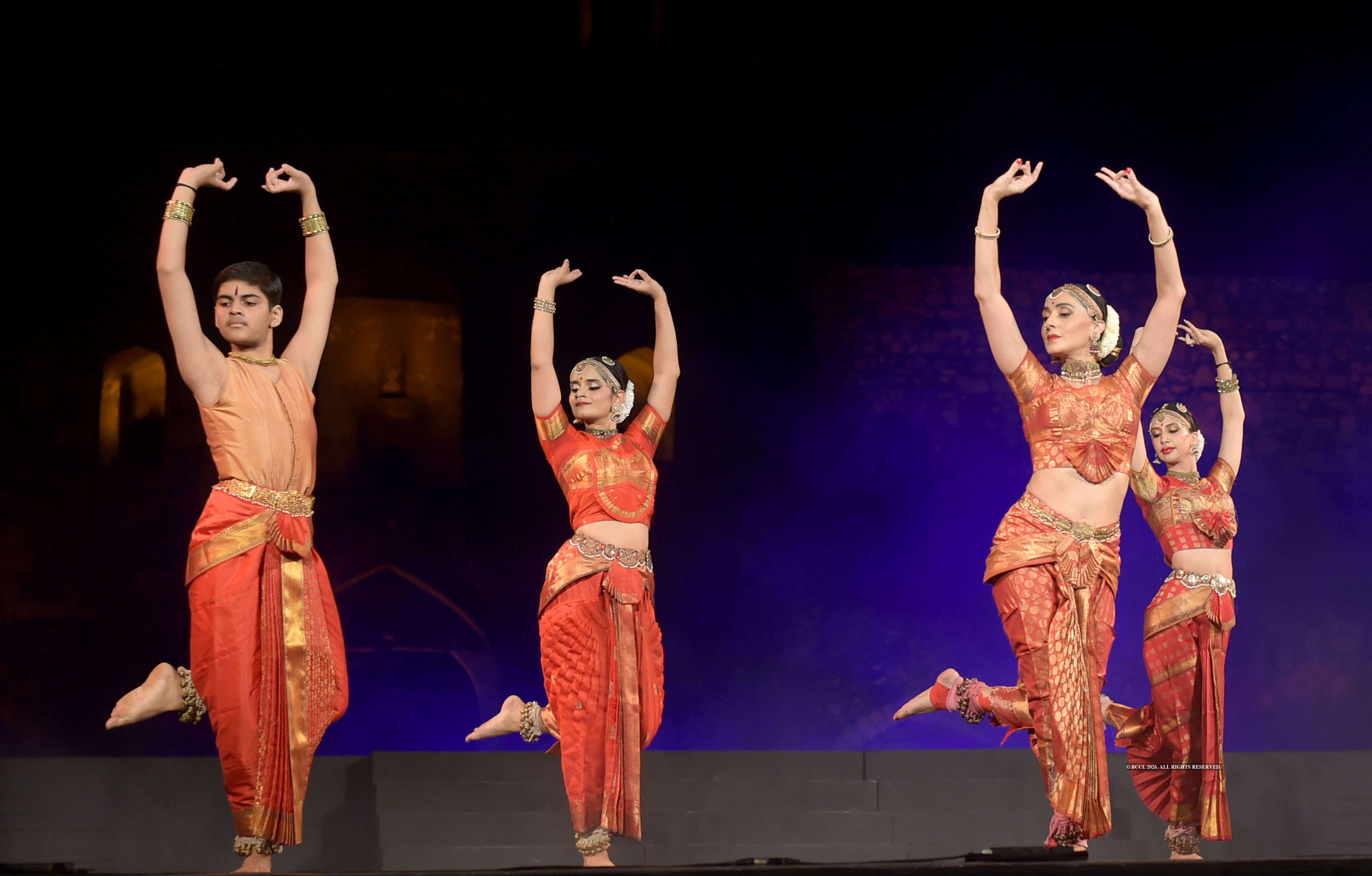 Natya Tarangini students presented a Kuchipudi recital
