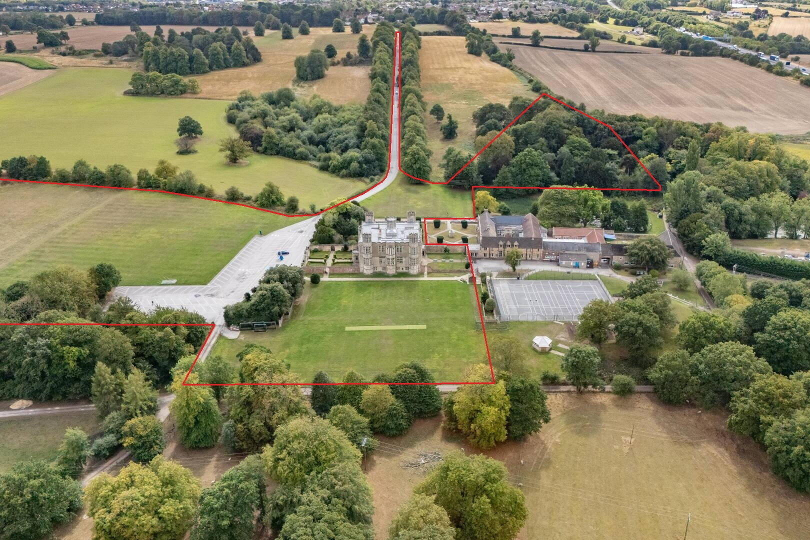 Historic Barlborough Hall with 14 acres hits the auction market