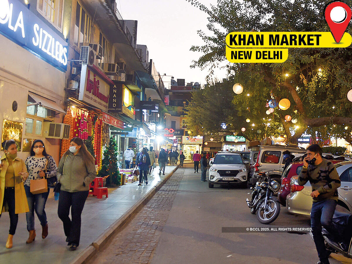 On weekends, there’s a two-hour waiting at some restaurants in Khan Market