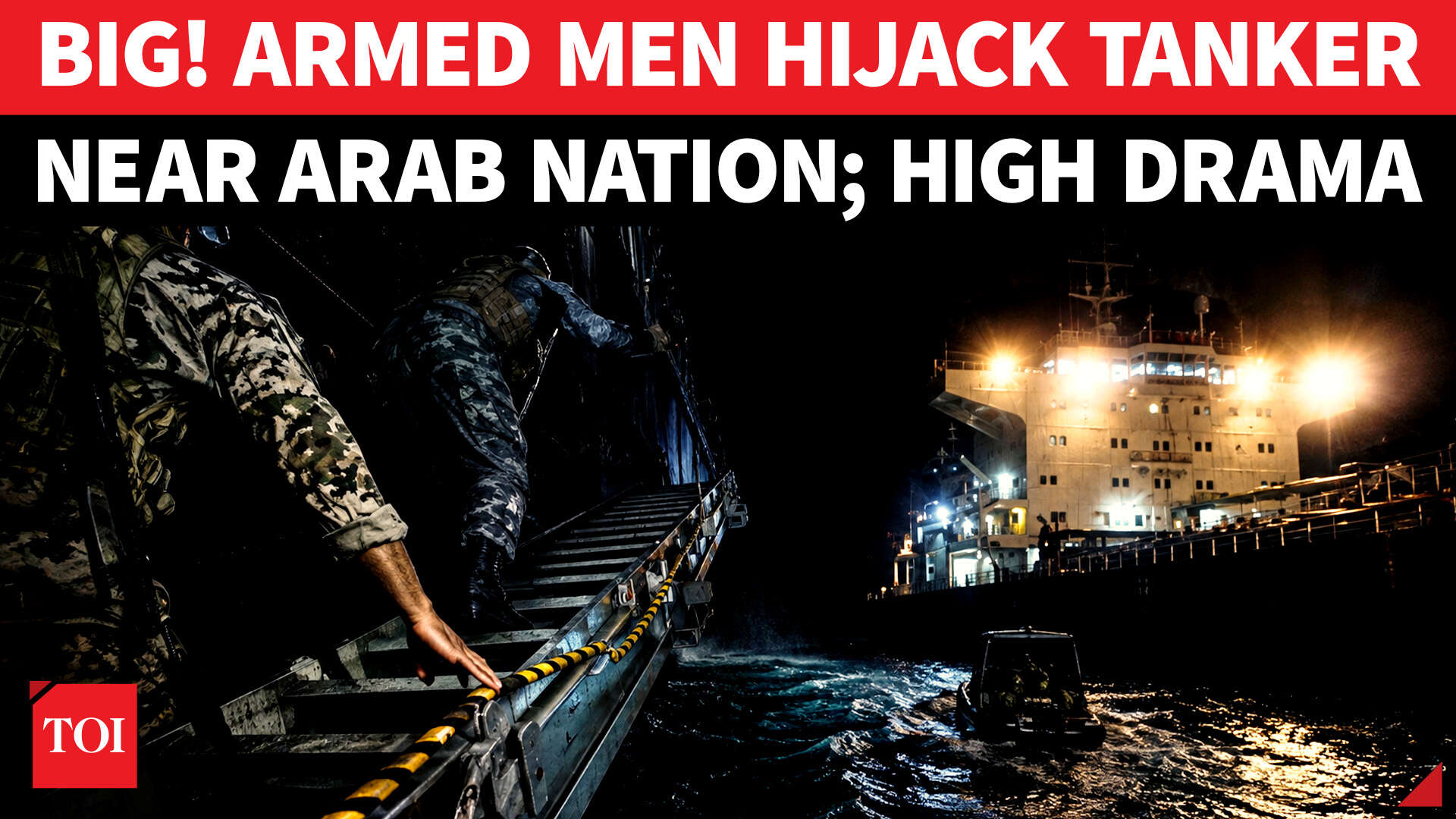 Vessel HIJACKED By Armed Men Near Arab Nation; SHOCK Details Out | Watch