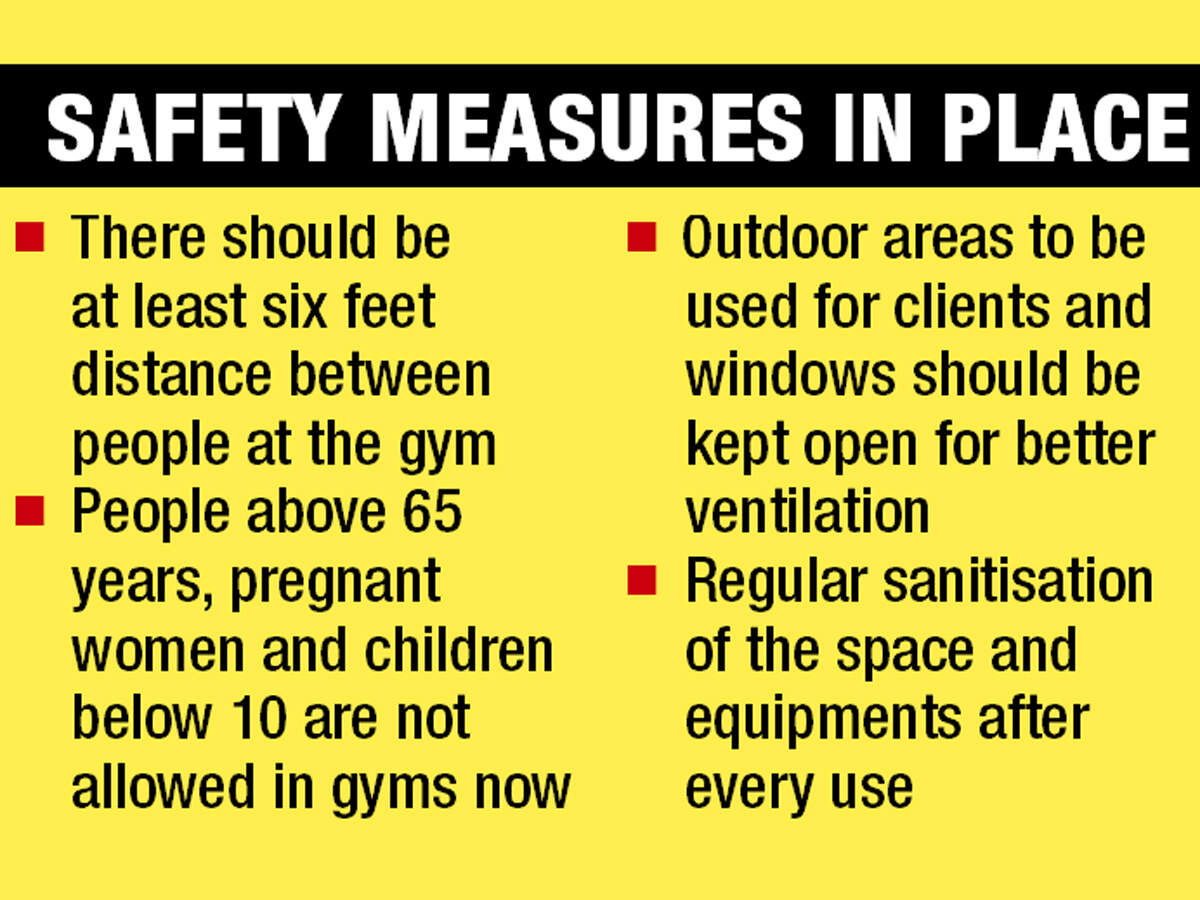 Fitness enthusiasts return to gyms with caution in NCR Gurgaon News
