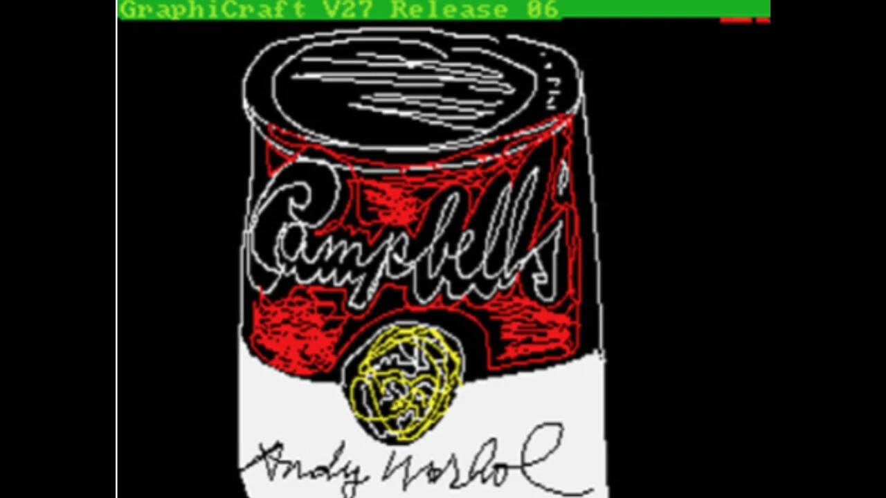 The recovered works show Warhol using digital tools to recreate subjects that were already strongly associated with his art.
