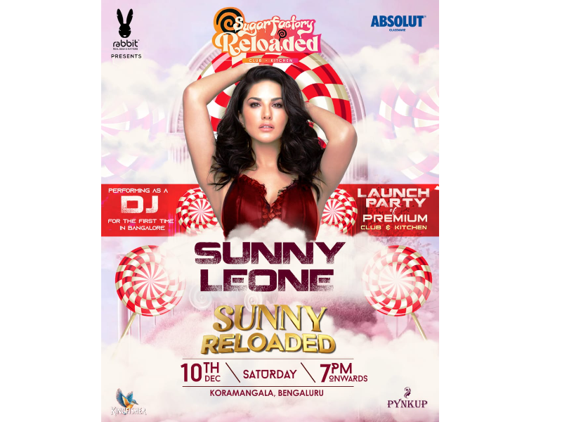 Grand Launch of Sugar Factory By Sunny Leone in Bangalore - Vimarsana News