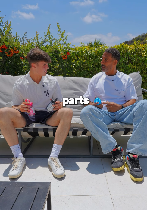 Rio Ferdinand backs 16-year-old entrepreneur Harrison Nott.