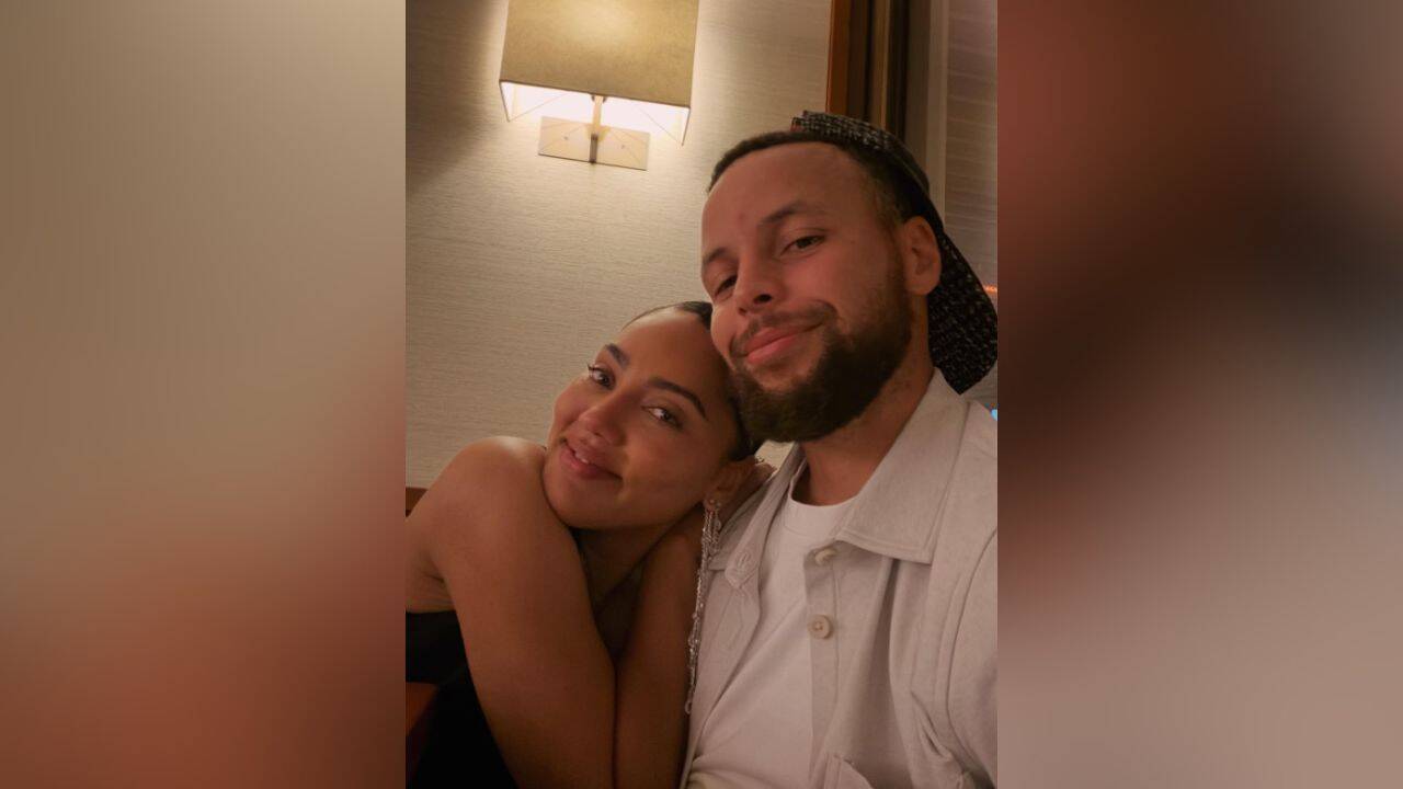 Ayesha Curry and Stephen Curry