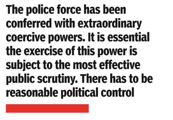 Times Face-off: Time to loosen political grip on the police? | India News