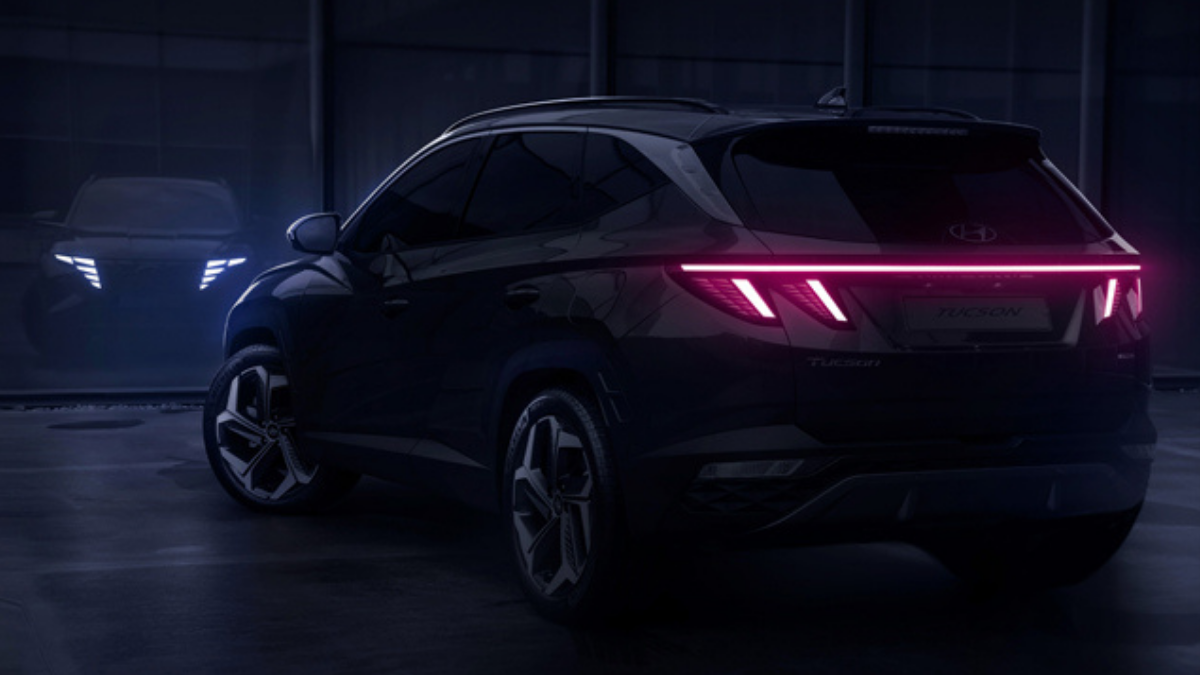 Hyundai Tucson Launch Date Hyundai Teases 4th Generation Tucson To Premiere On September 15 Times Of India