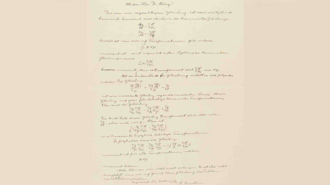 The letter