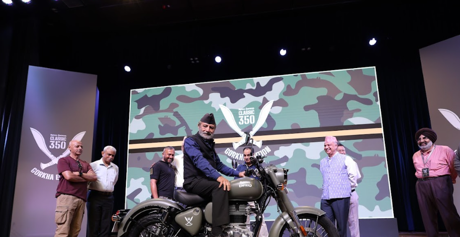Maj Gen VK Datta (retd) attended the launch event