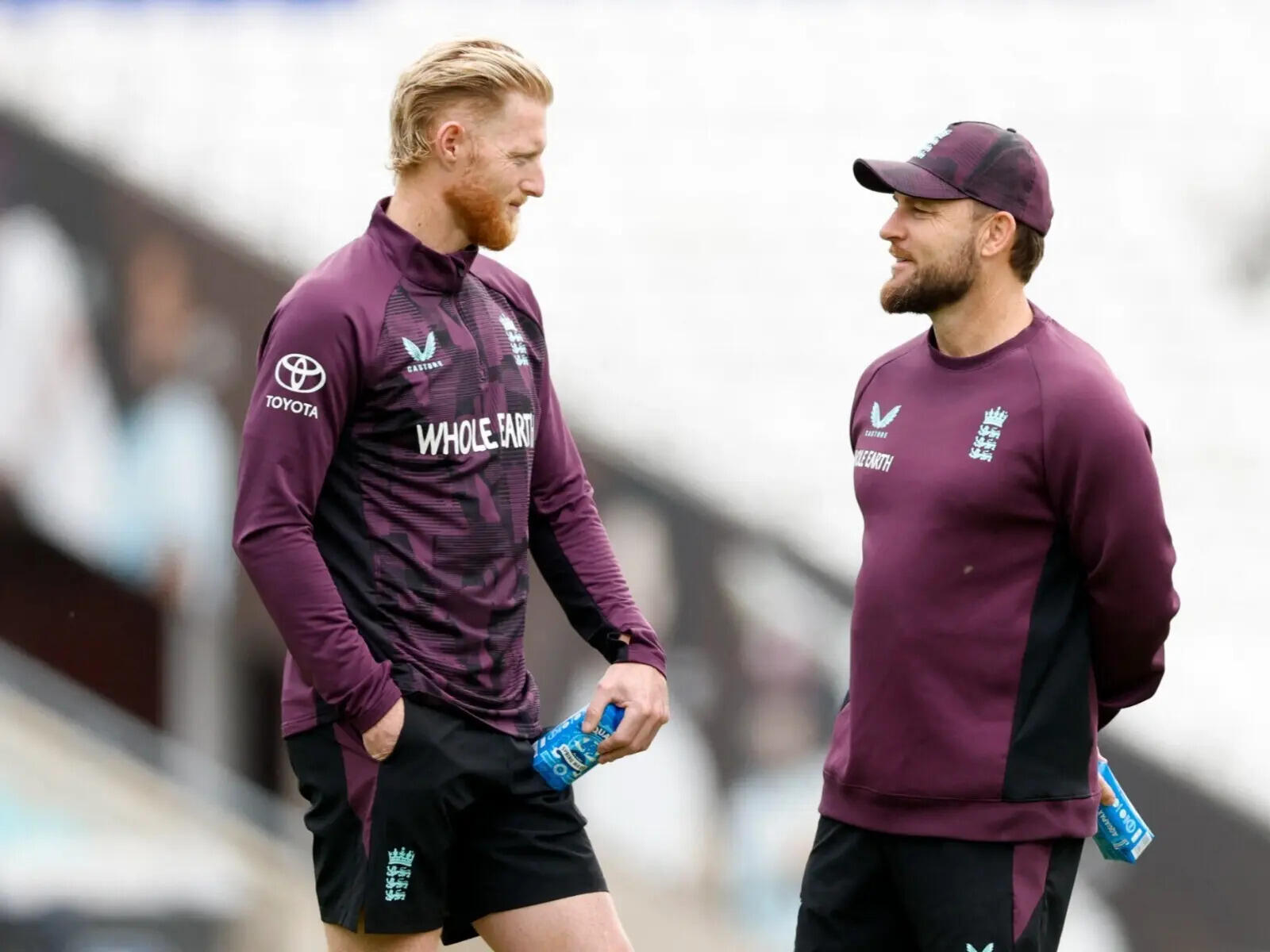 Ben Stokes and Brendon McCullum