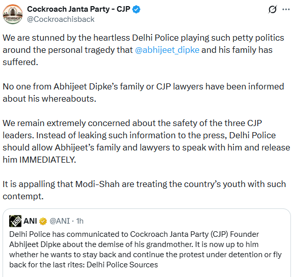 CJP's post on X
