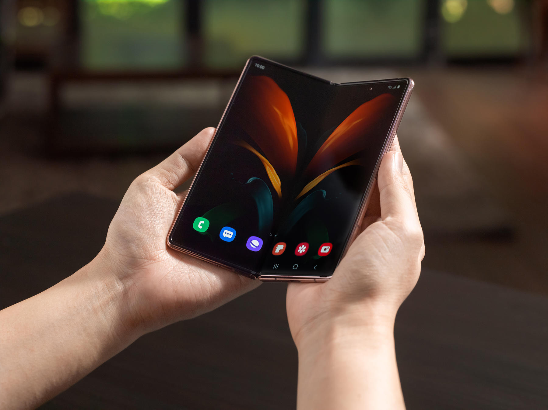 Samsung Galaxy Z Fold 2 With Foldable Glass Display Launched Times Of India