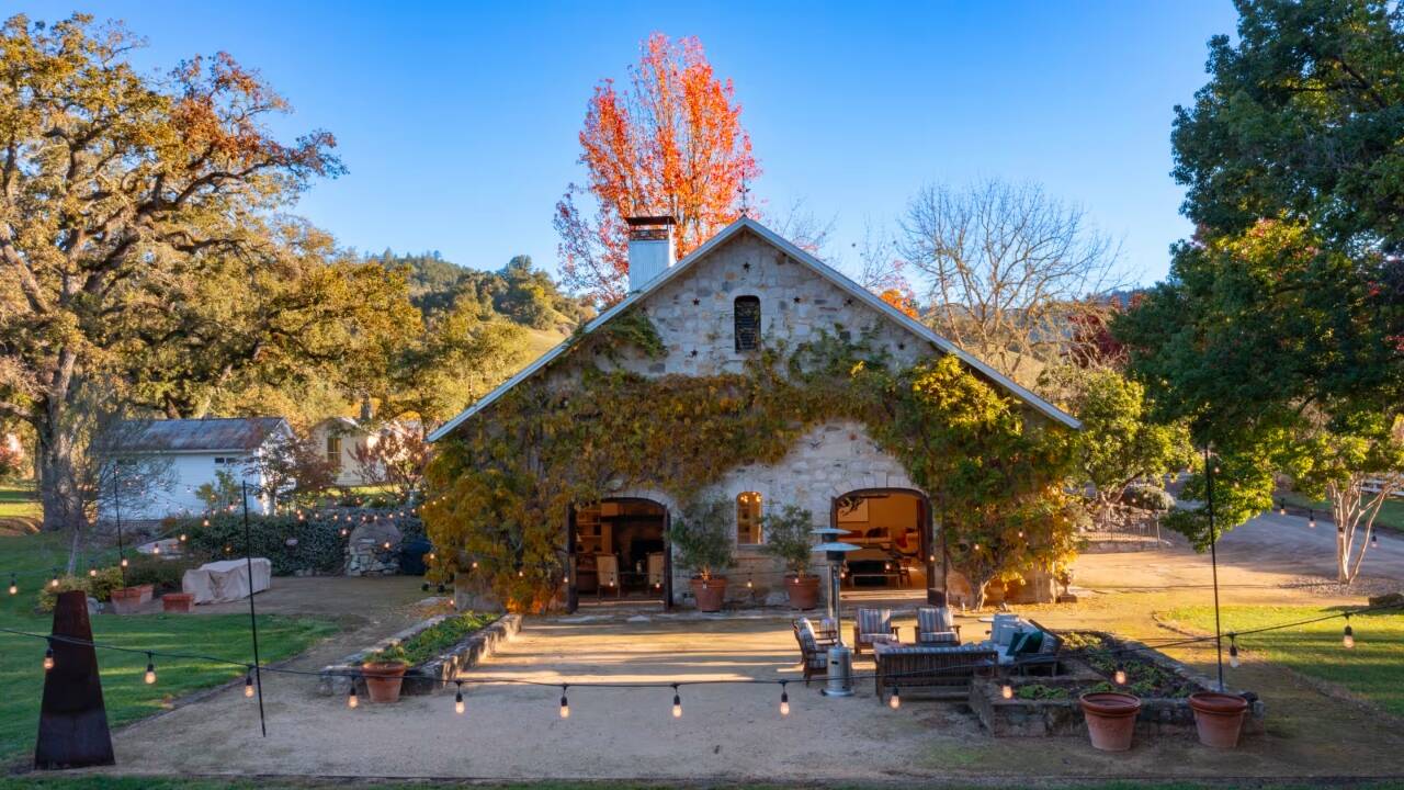 Hidden for decades, this 1887 Napa winery is now part of a $35M estate