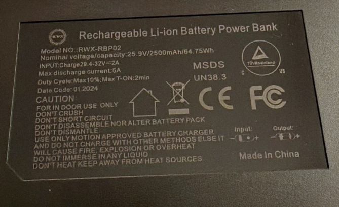 Li-ion battery