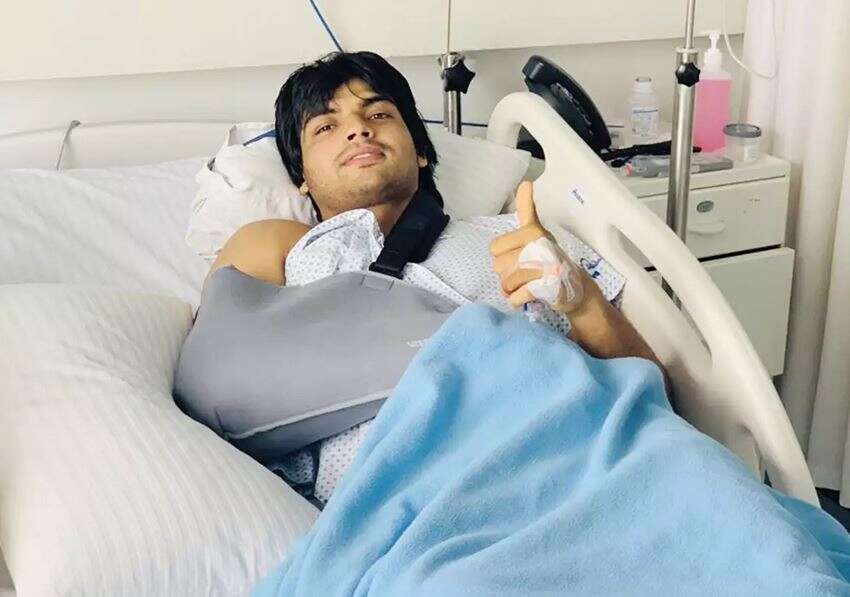 Neeraj Chopra suffered a career threatening elbow injury in 2019 (File photo)