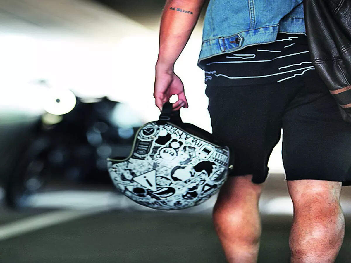 Watch your head, 2-wheeler riders - Vimarsana News
