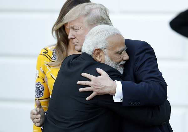 Photos: When PM Narendra Modi hugged Donald Trump, Vladimir Putin and Emmanuel Macron