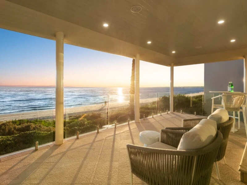 The breathtaking beach views
