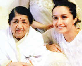 Shraddha Kapoor: Lata Mangeshkar leaves me virtually speechless