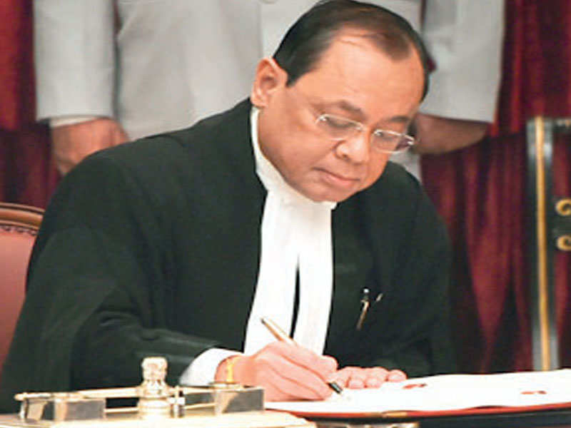 Justice Ranjan Gogoi takes charge as Chief Justice of India