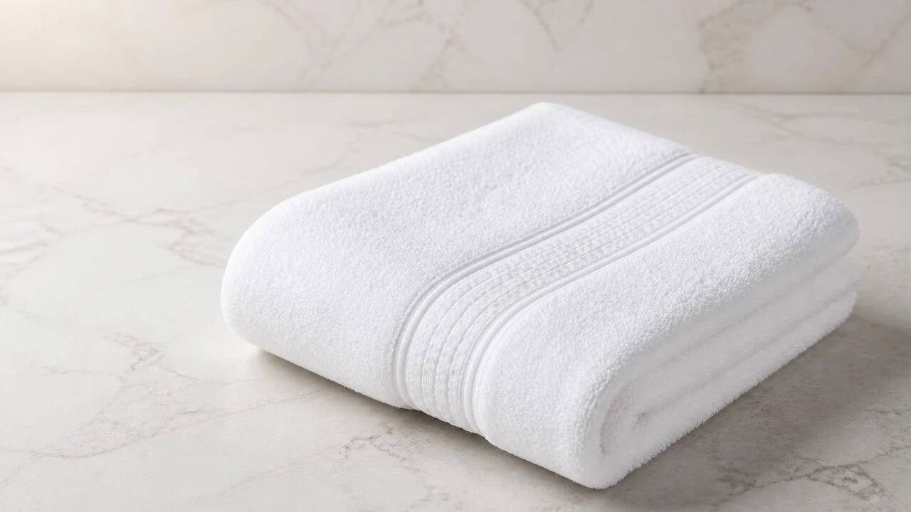 Why do hotel towels have those horizontal stripes near the edges? The real reason behind that familiar design.