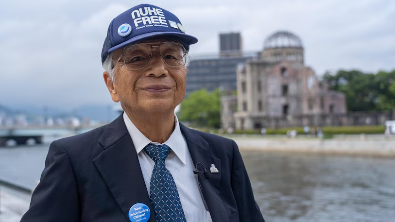 He later travelled to the United Nations and spoke about the dangers of nuclear weapons.
