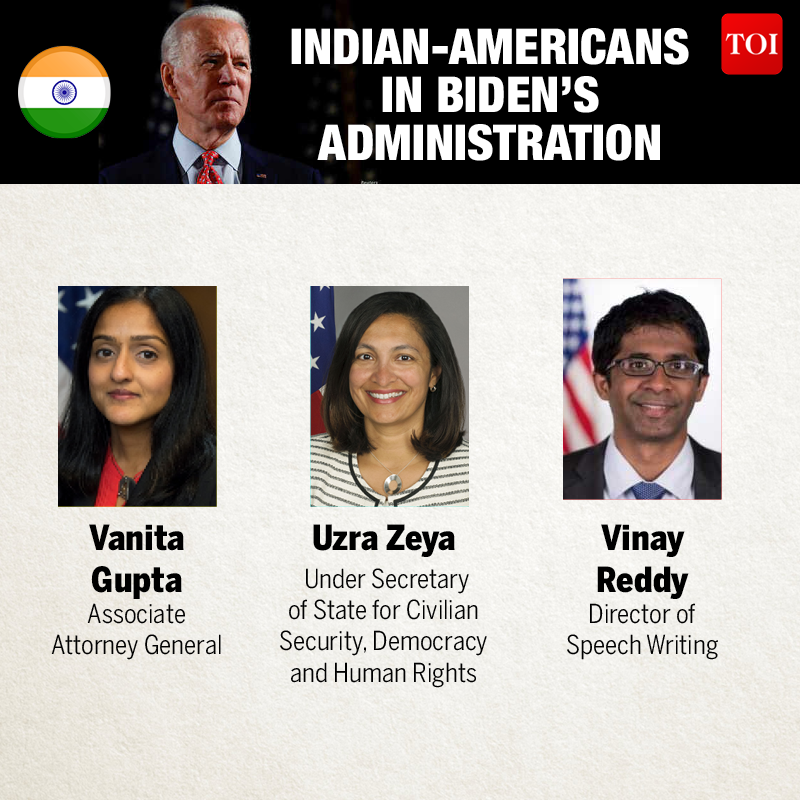 [GPGT] Breaking!! Record 20 Indian-Americans In Biden Administration ...