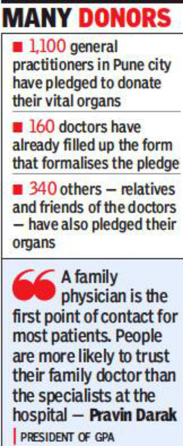 organ donation drive Family doctors lead organ donation drive by