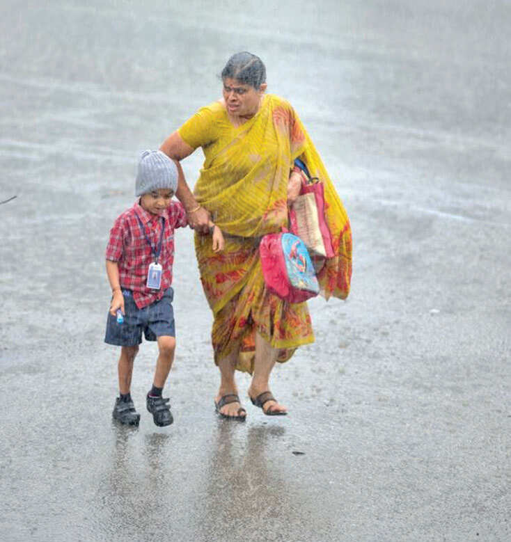 Take an umbrella, just in case