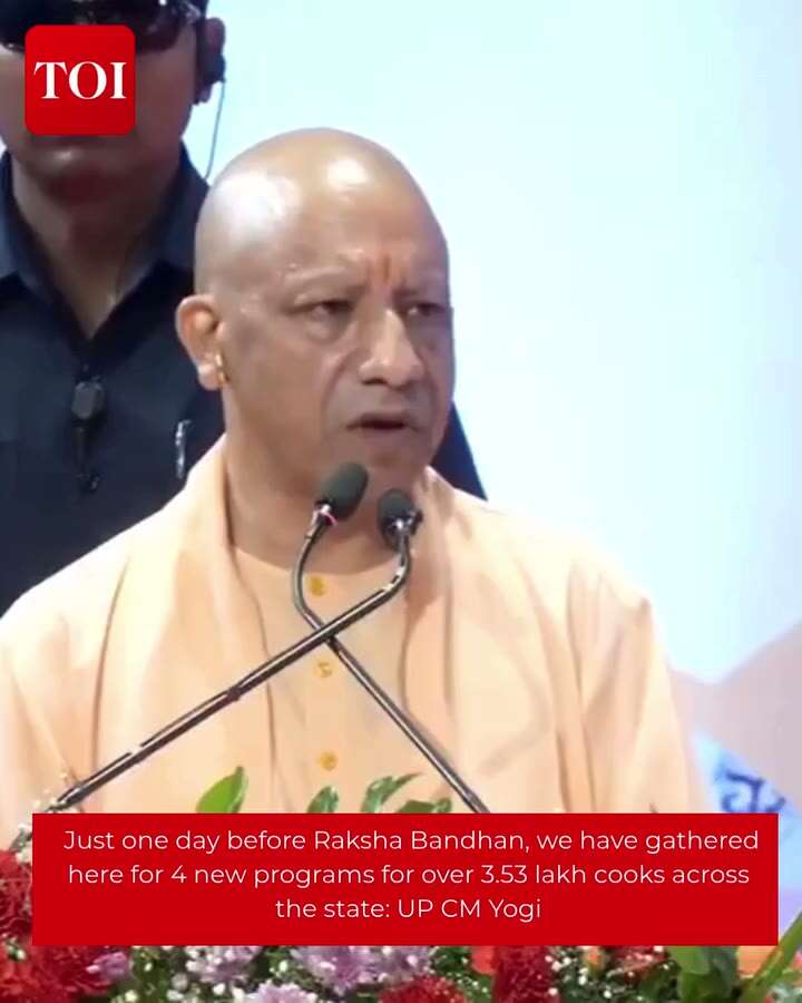 Yogi Adityanath Announces Welfare Schemes for Cooks